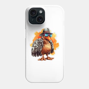 Cartoon Thanksgiving Turkey #12 Phone Case