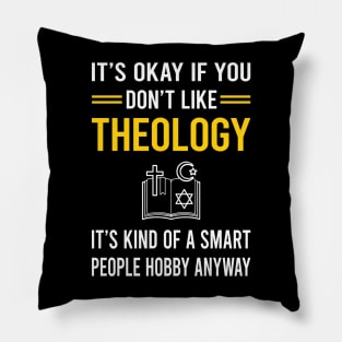 Smart People Hobby Theology Theologian Theologist Pillow