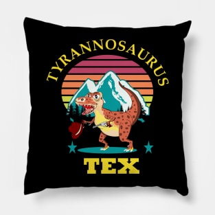 tyrannosaurus rex Pillow