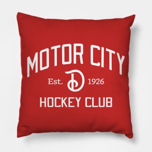 Motor City Hockey Club Pillow