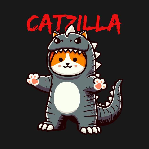 Catzilla by Chibi Pops