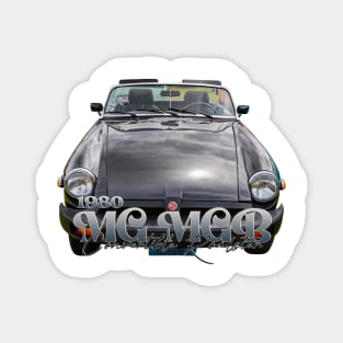 1980 MG MGB Convertible Roadster Magnet