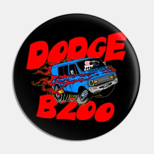 B200 Dodge Van by Crazy Tate Pin