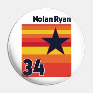 Retro Nolan Uniform Tribute Pin