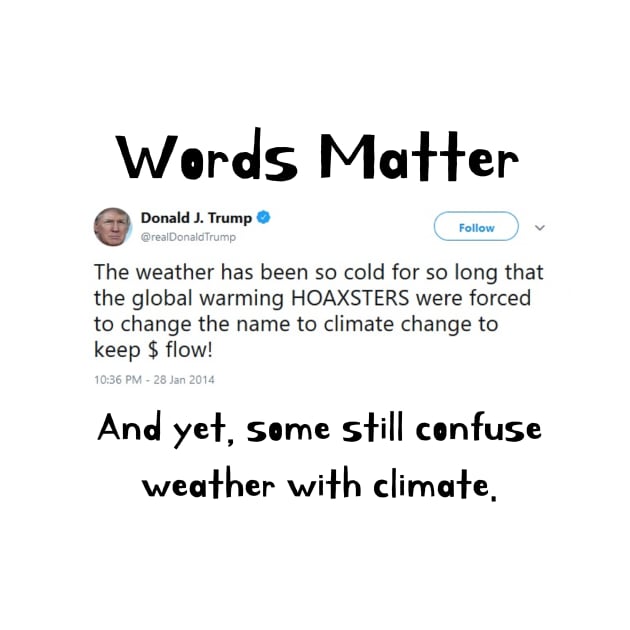 Words Matter Donald Trump Contradictory Hypocritical Tweets Gifts by gillys