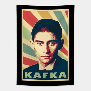 Franz Kafka Vintage Colors Tapestry