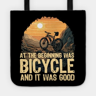 Vintage Mountain Bike Tote