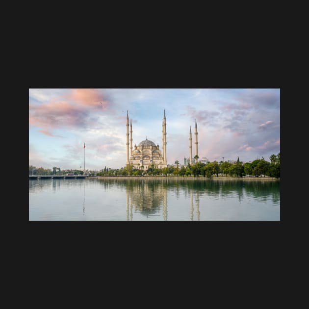 Sabanci Central Mosque in Adana, Turkey by mitzobs