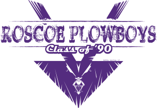 Roscoe Plowboys Class of 90   (light tees) Magnet