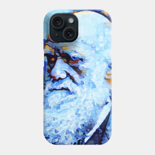 Charles Darwin Portrait | Charles Darwin Artwork | Charles Darwin Painting 10 Phone Case
