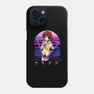 Funny Art Nagisa Clannad Japanese Anime Phone Case