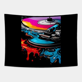 Colorful turntable Tapestry