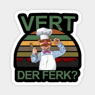 Nyindirprojek - swedish chef Magnet