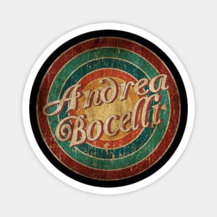 Circle Classic art - Andrea Bocelli Magnet