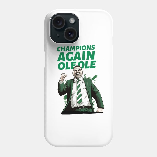 Champions Again! Ole Ole Phone Case by apsi