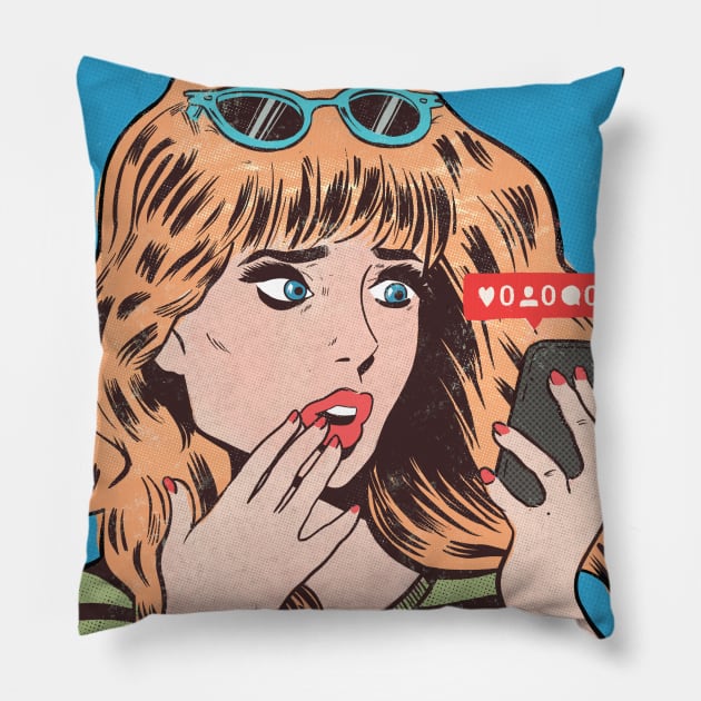 I'M SO NARCISSISTIC! Pillow by BOO