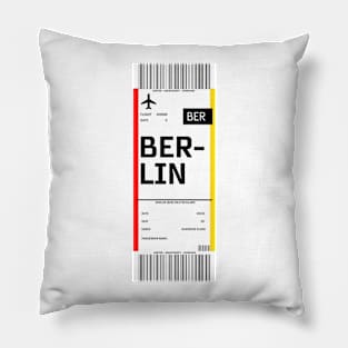 Boarding pass for Berlin Pillow