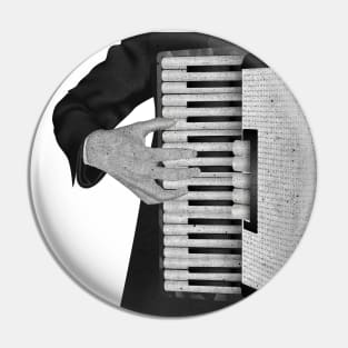 Accordion player Pin