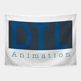 Drawn To Life Animation Logo Tapestry