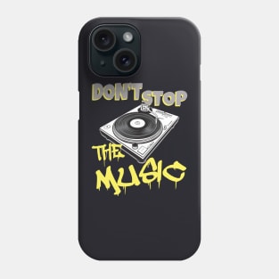 DJ Turntable Vinyl Music Phone Case