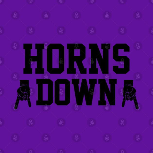 Horns Down - Purple/Black by KFig21