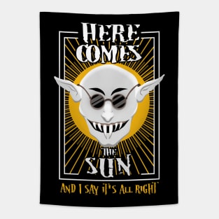 Here comes the sun - Summer Quote Tapestry