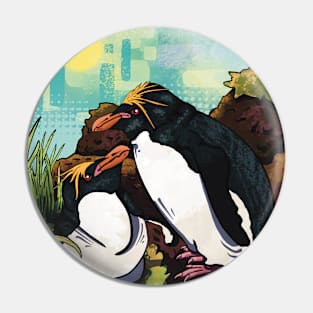 Macaroni Penguin Pin