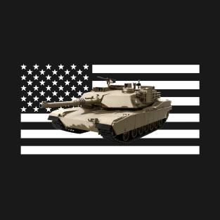 M1 Abrams MBT US Army Tank T-Shirt