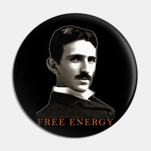 Nikola Tesla Free Energy thinker scientist philosopher Pin