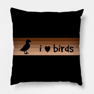 I love birds Pillow