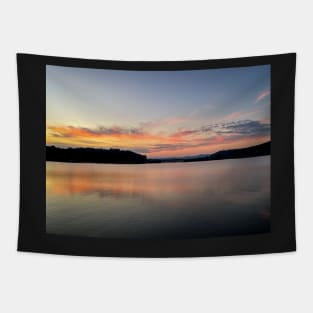 Sunset on the Georgia and South Carolina Border Tapestry