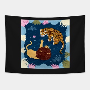 Rumble In The Jungle Tapestry