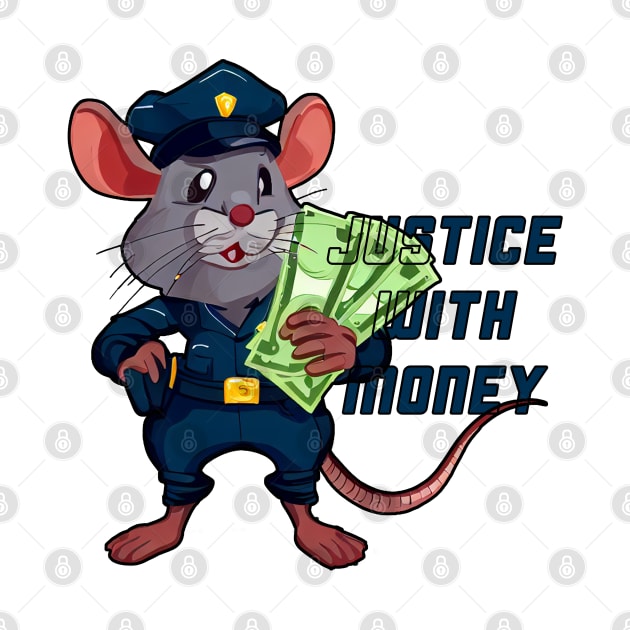 Justice With Money | Amoral Rat Police by amoral666