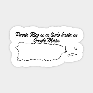 Puerto Rico se ve lindo hasta en Google Maps Magnet