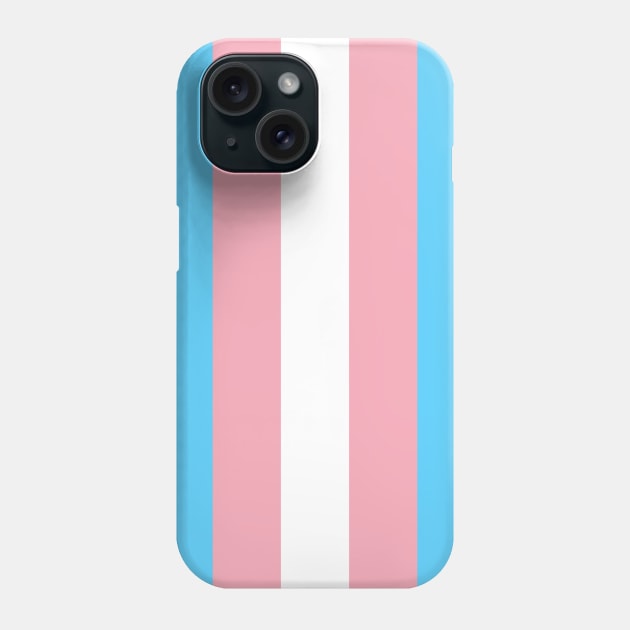 Trans Flag Phone Case by sophielabelle