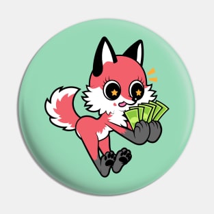 Money Fox Pin