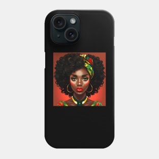 Black History Month T-Shirt Phone Case