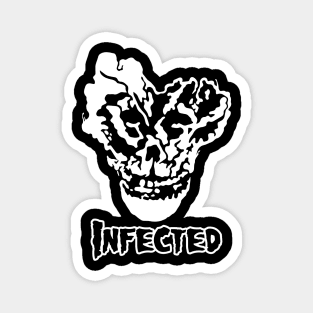 Infected Album Magnet
