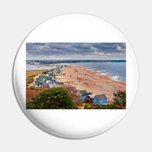 Hengistbury Head Beach Huts Bournemouth Dorset UK Pin