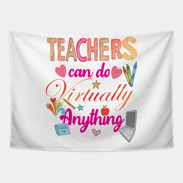 teachers can do anything virtually.. Tapestry by DODG99