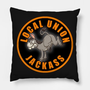 Local Union Jackass Pillow