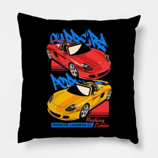 Vintage Porsche Carrera GT Pillow