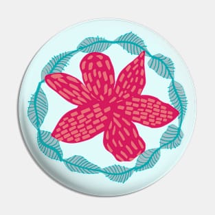 Petals and leaves Pin