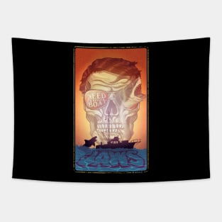 jaws, movie quote, you're gonna need a bigger boat Tapestry