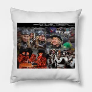 Swiss CARNIVAL - the CHARACTERS Pillow