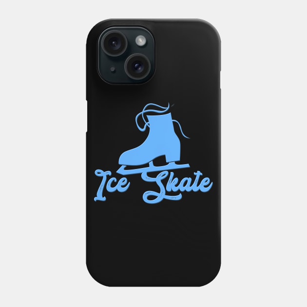 Ice Skate Phone Case by Imutobi