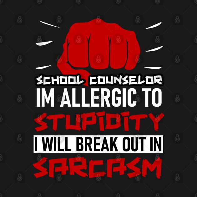 Relax Im a school Counselor  Teacher by Caskara