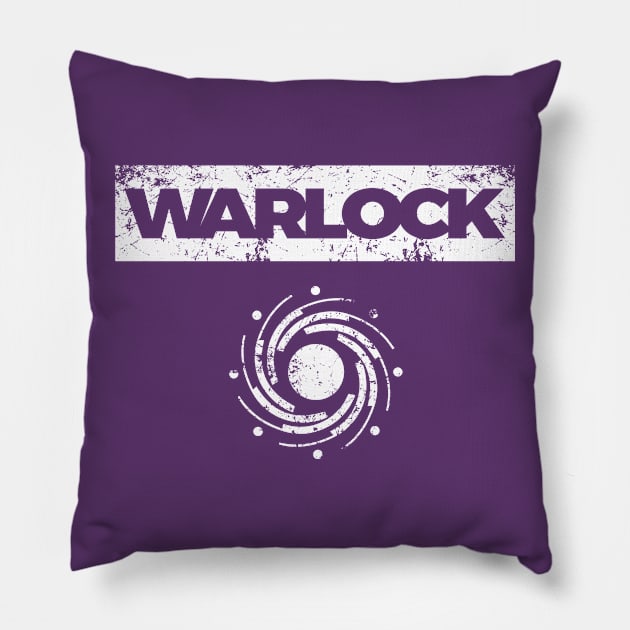 Guardian - Warlock Voidwalker Pillow by ga237