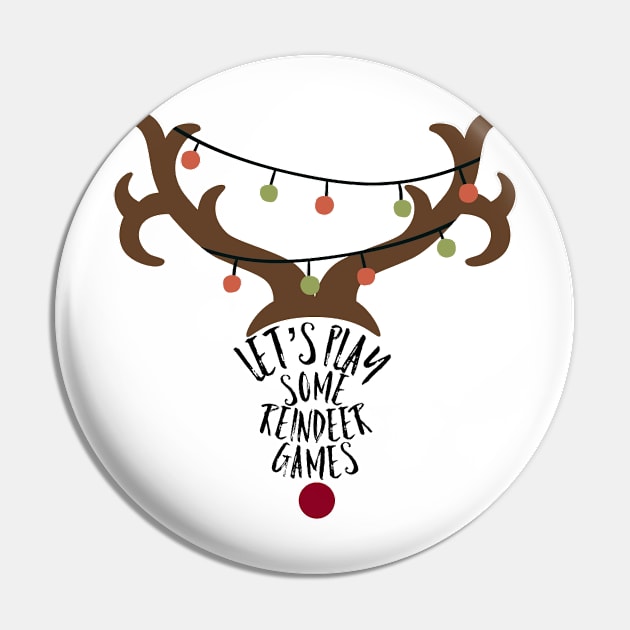 Reindeer Games Pin by chrissyloo