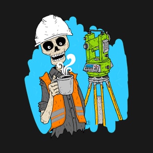 SURVEYOR AND COFFEE T-Shirt